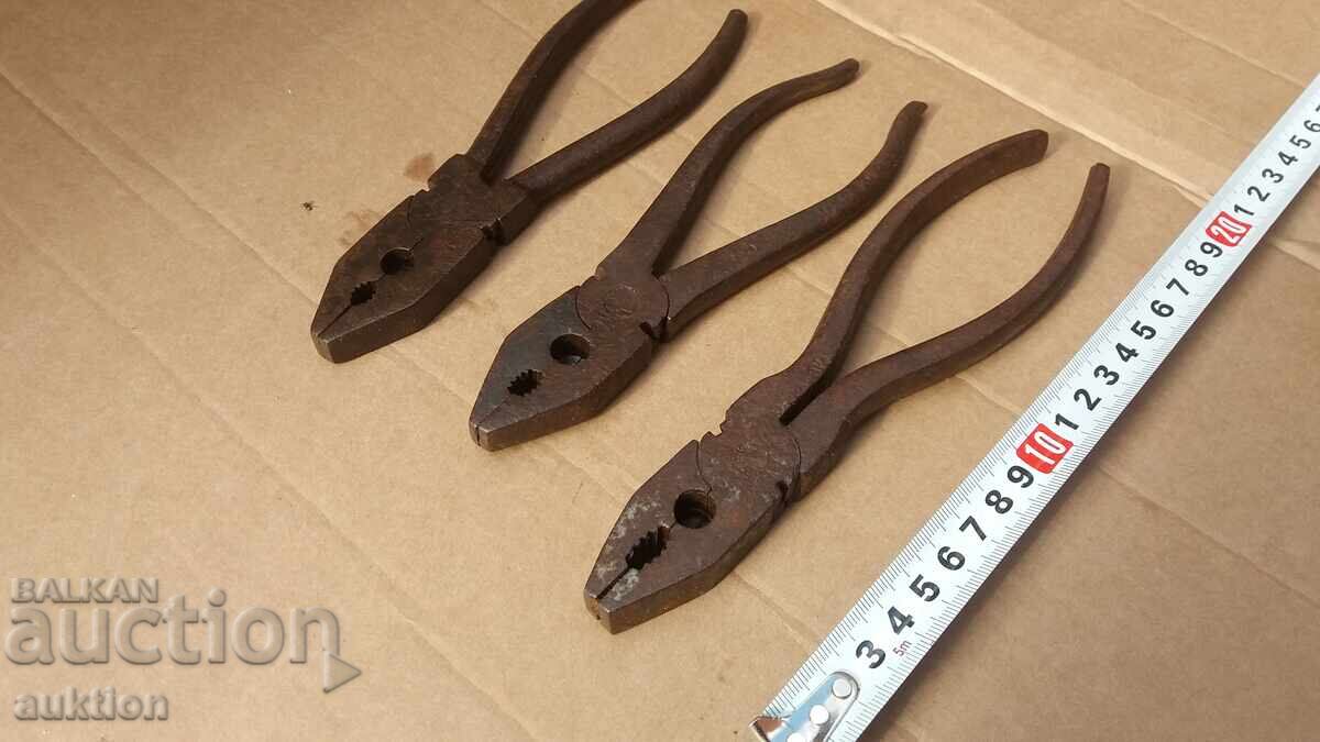 SOC. MASSIVE PLIERS - 3 PCS - 5