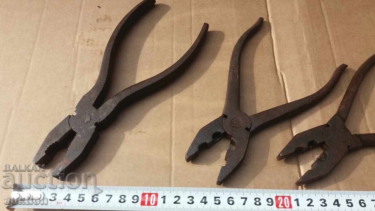 SOC. MASSIVE PLIERS - 3 PCS - 6