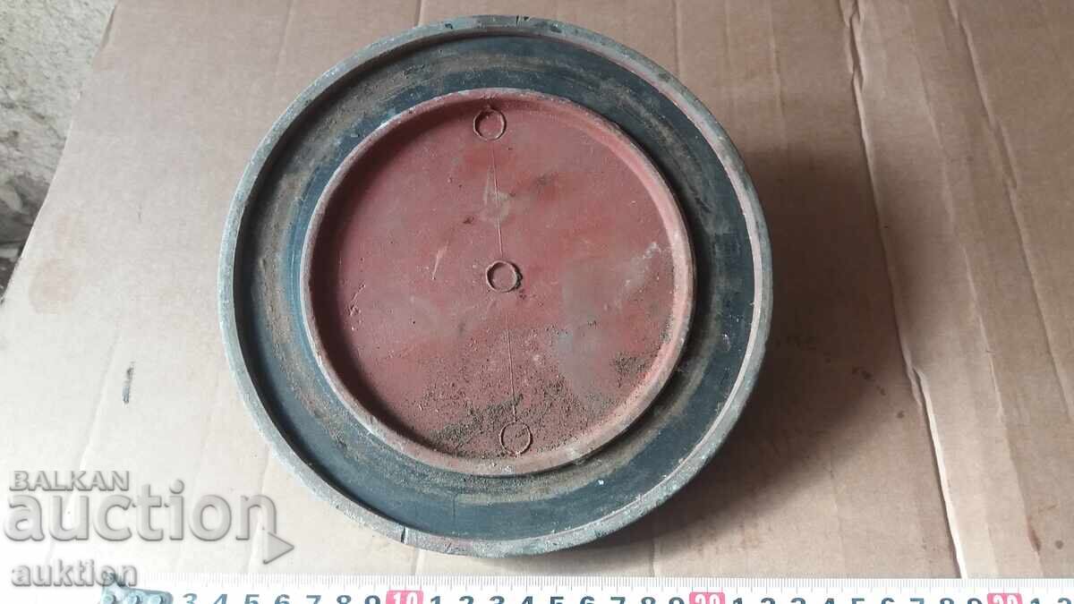 SOC. ALUMINUM COVER WITH MARKING AND SEAL - 6