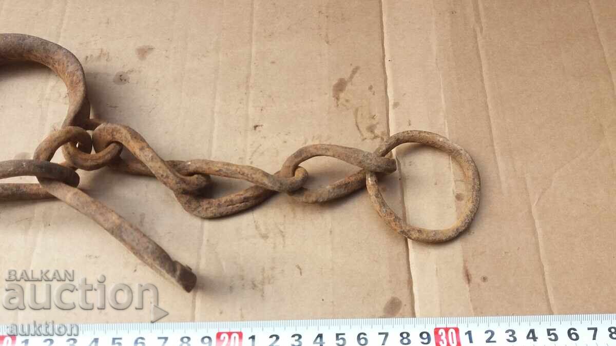 FORGED RENAISSANCE CHAINS, CHAINS, SHACKONS, HANDCUFFS with price 12.99 BGN | € 6.64