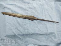 African war spear from Congo