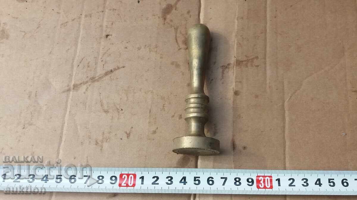 SOLID BRONZE STAMP - 6 SOLID BRONZE STAMP - 6