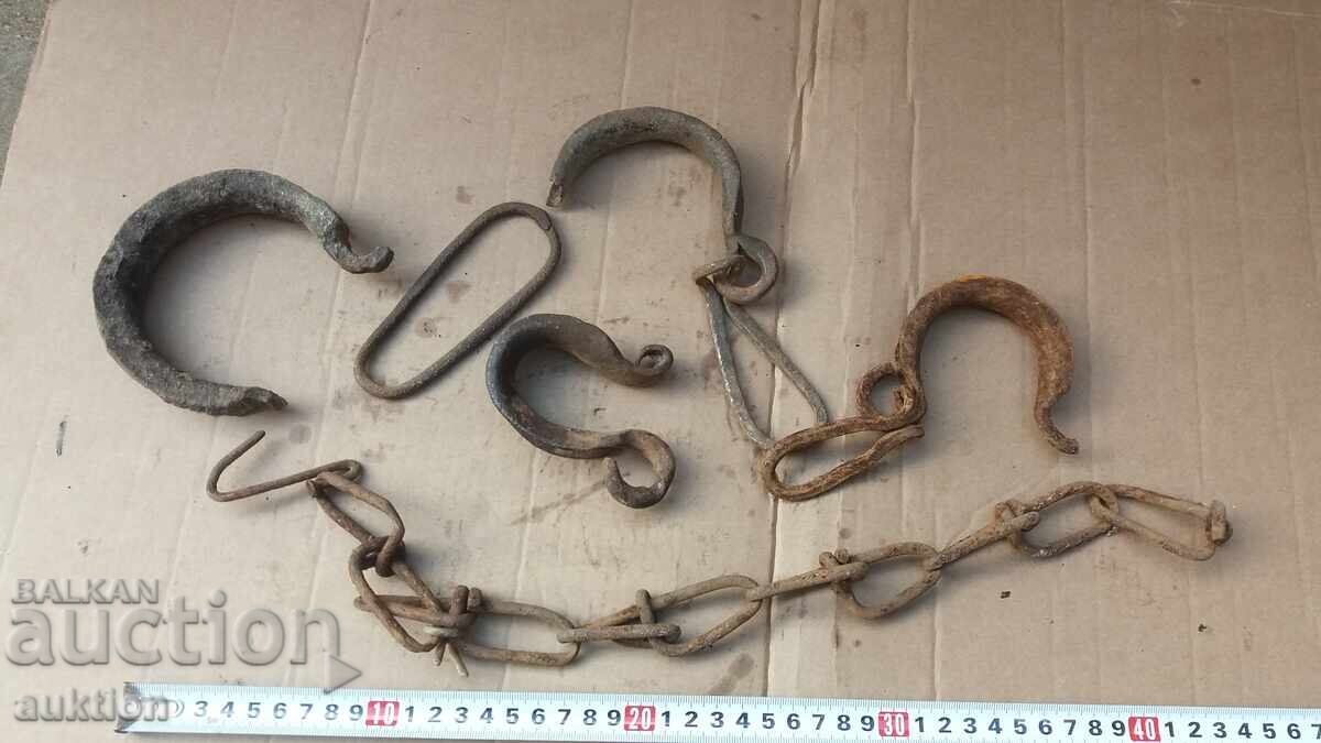 LOT OF PARTS FORGED SHACKS, HANDcuffs, SHACKLES with price 9.99 BGN | € 5.11 LOT OF PARTS FORGED SHACKS, HANDcuffs, SHACKLES with price 9.99 BGN | € 5.11