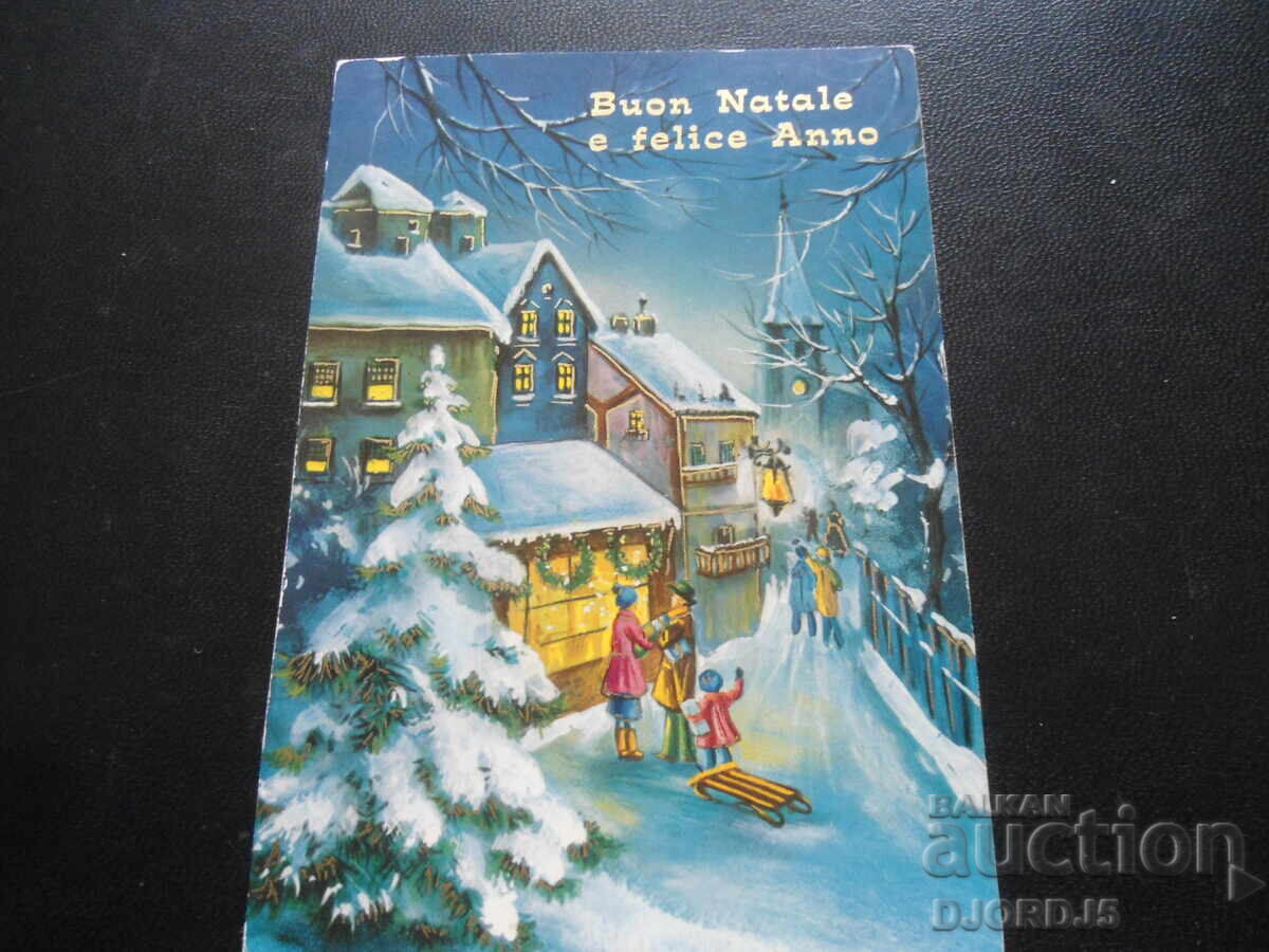 Old Christmas card Old Christmas card