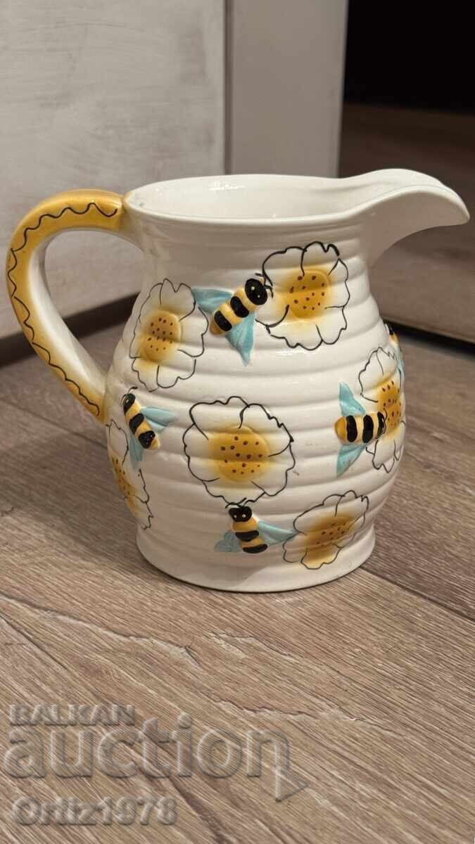 Urcior de miere vintage franțuzesc – manual, 760 ml. Urcior de miere vintage franțuzesc – manual, 760 ml.