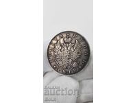 Rare silver coin ruble 1819 Russia - Alexander I