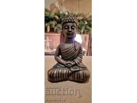 Buddha, Buddhism – Massive figure, 1.3kg, 23cm