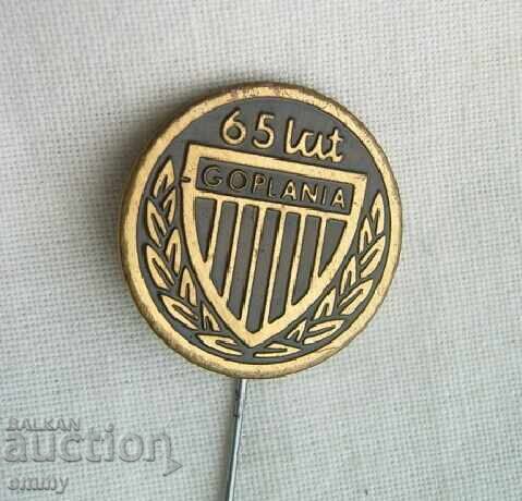 Badge Football - 60 Years of Sports Club SK Goplania, Poland with price 5.00 BGN | € 2.56