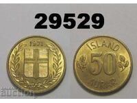 Islanda 50 aurar 1971