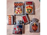 Lighter USSR symbolism