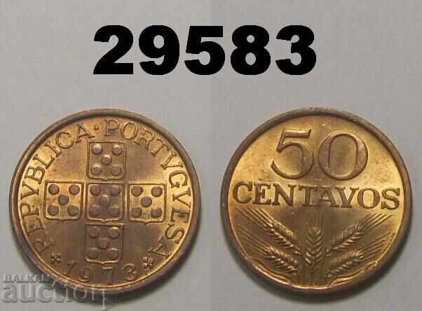 Portugal 50 centavos 1973 UNC Portugal 50 centavos 1973 UNC