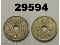 Denmark 10 Ores 1924