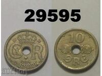 Denmark 10 Ores 1924