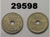 Denmark 10 ores 1925