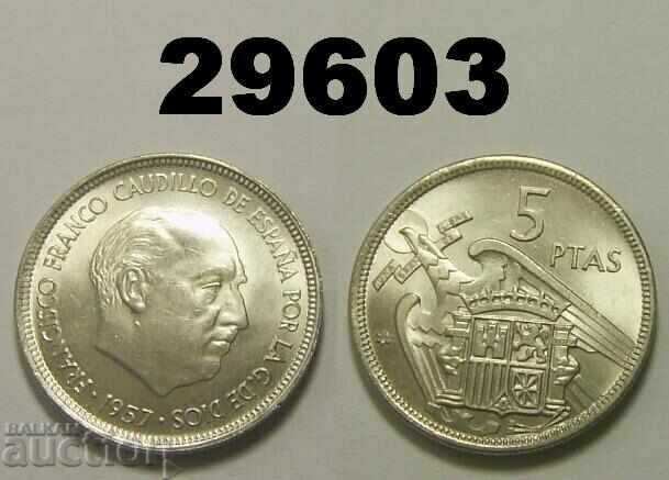 Ισπανία 5 πεσέτες 1968 UNC Ισπανία 5 πεσέτες 1968 UNC