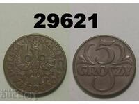 Poland 5 groszy 1938