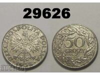 Poland 50 grosz 1938 Iron