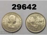 Marea Britanie 6 pence 1967 UNC