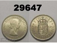 Marea Britanie 1 șiling 1953 UNC