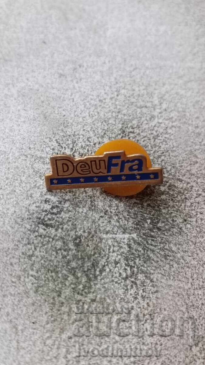 Insigna DeuFra Insigna DeuFra