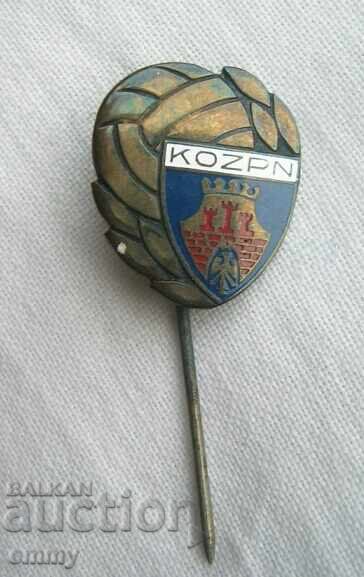 Badge - Regional Football Federation of Krakow, Poland Badge - Regional Football Federation of Krakow, Poland