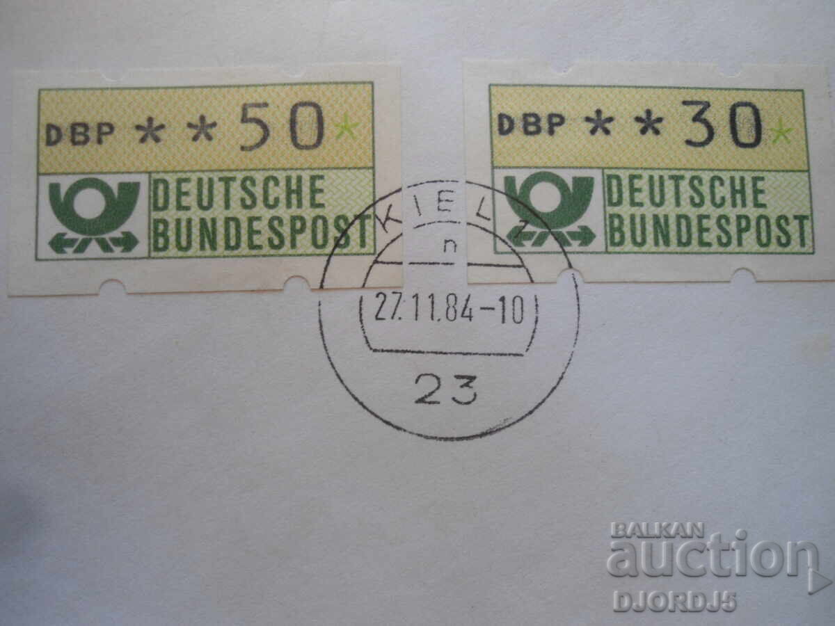 Auction  Old postal envelope