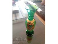 Gorgeous Bohemia vase, gilding, enamel
