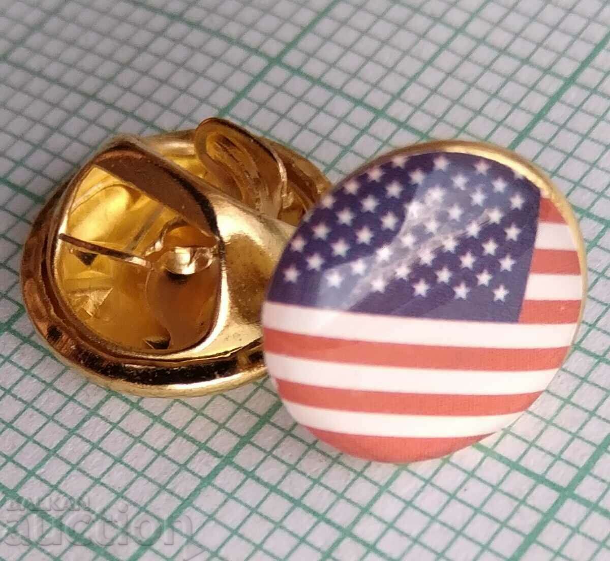 13339 Badge - flag USA flag with price 1.00 BGN | € 0.51 13339 Badge - flag USA flag with price 1.00 BGN | € 0.51