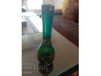 Gorgeous Bohemia vase, gilding, enamel