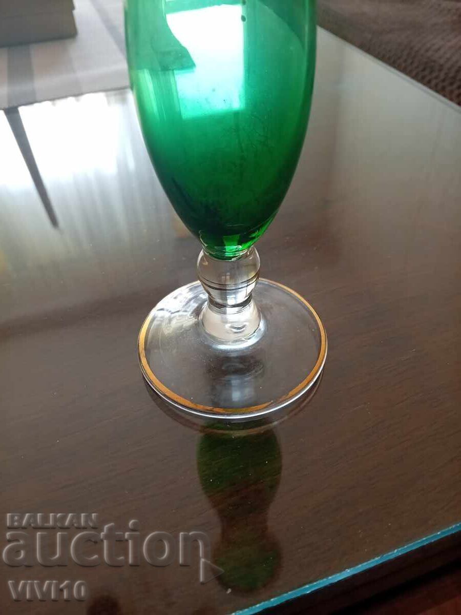 Delivery of Gorgeous Bohemia vase, gilding, enamel Delivery of Gorgeous Bohemia vase, gilding, enamel