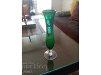 Superba vaza Boemia, aurire, email