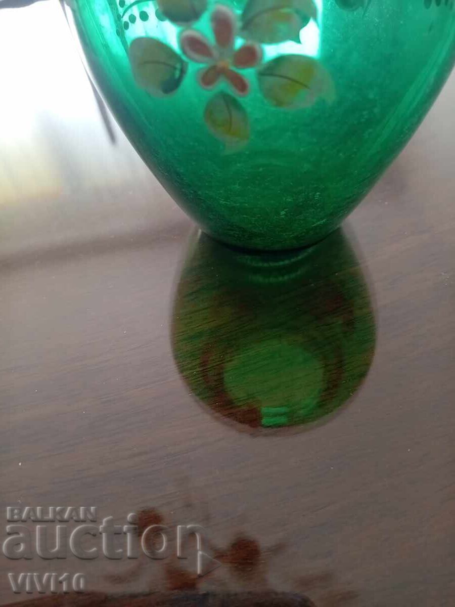 Delivery of Gorgeous Bohemia vase, gilding, enamel Delivery of Gorgeous Bohemia vase, gilding, enamel