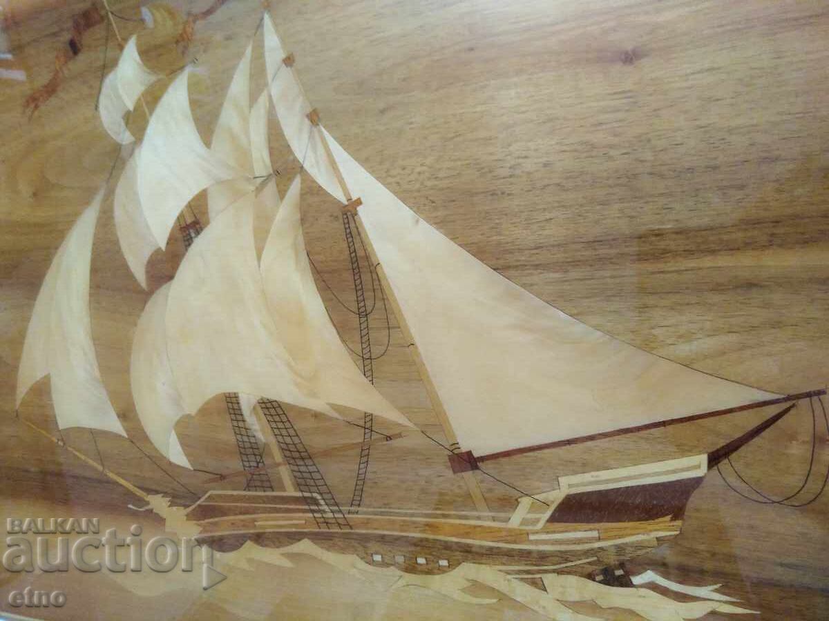 USSR PICTURE, VENEER-SHIP, SEA with price 95.00 BGN | € 48.57 USSR PICTURE, VENEER-SHIP, SEA with price 95.00 BGN | € 48.57