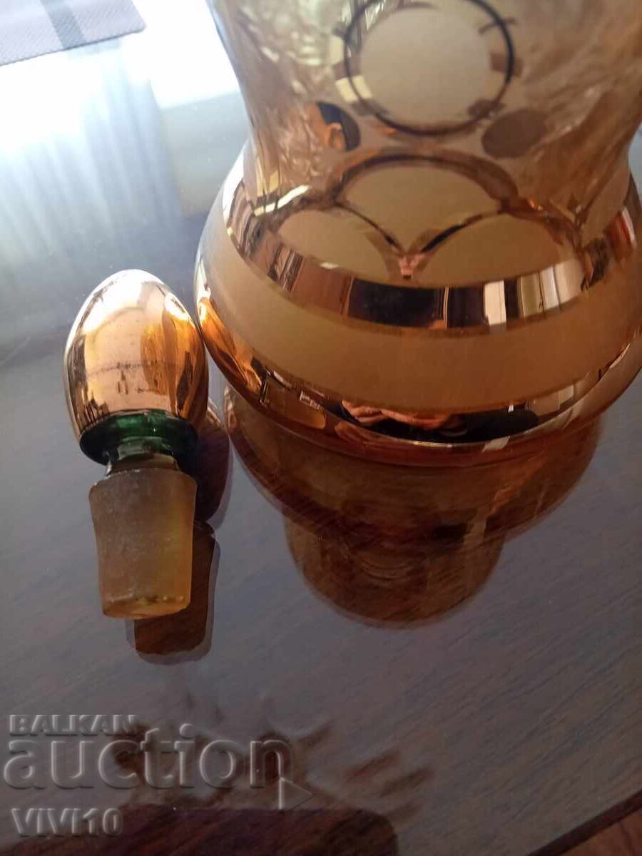 Delivery of Luxurious bottle, Gilding