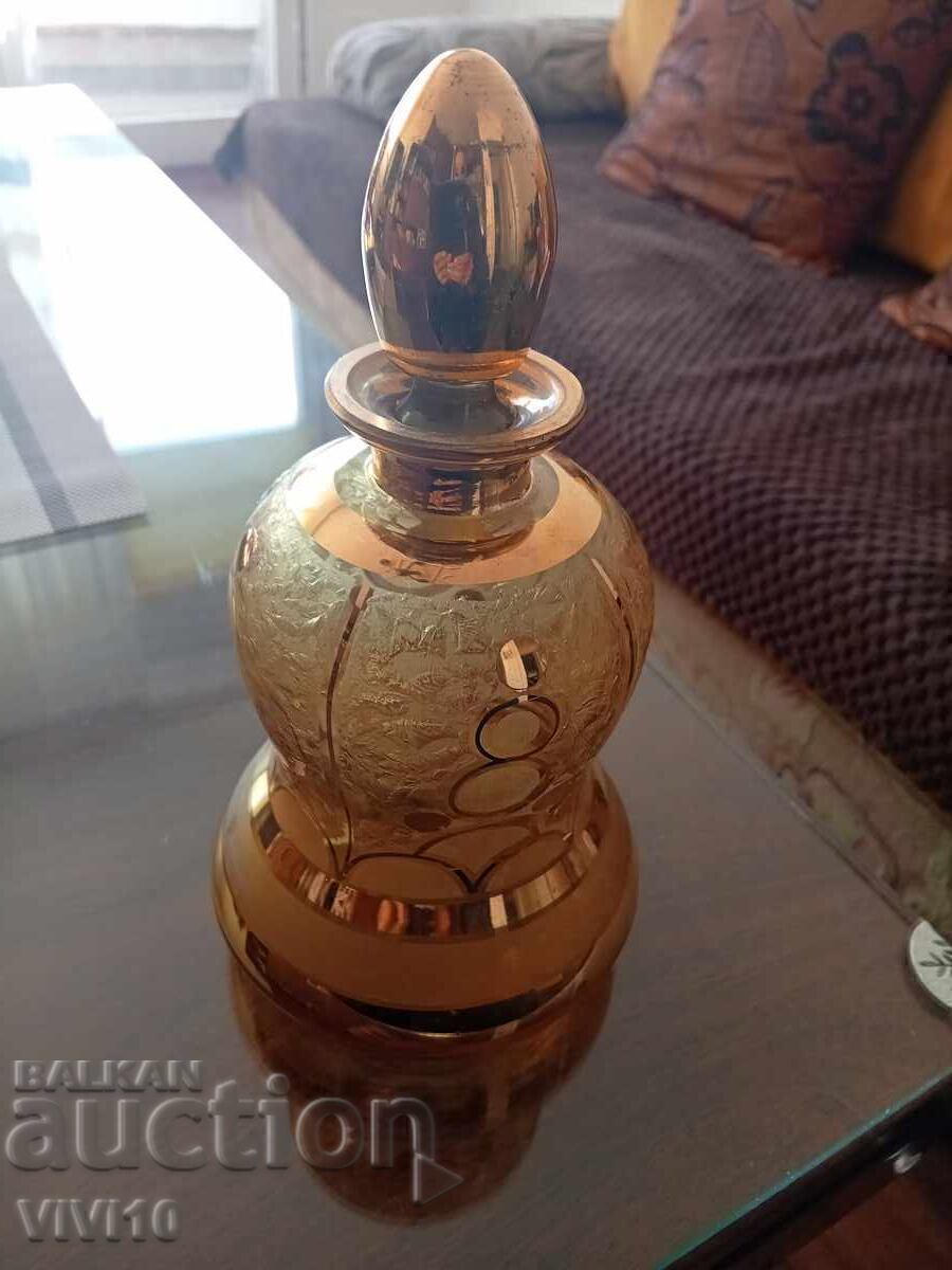 Luxurious bottle, Gilding
