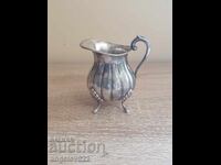 Silver-plated metal jug MG&S