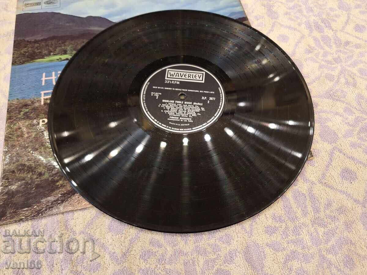 Highland Fiddle Music gramophone record with price 3.50 BGN | € 1.79 Highland Fiddle Music gramophone record with price 3.50 BGN | € 1.79