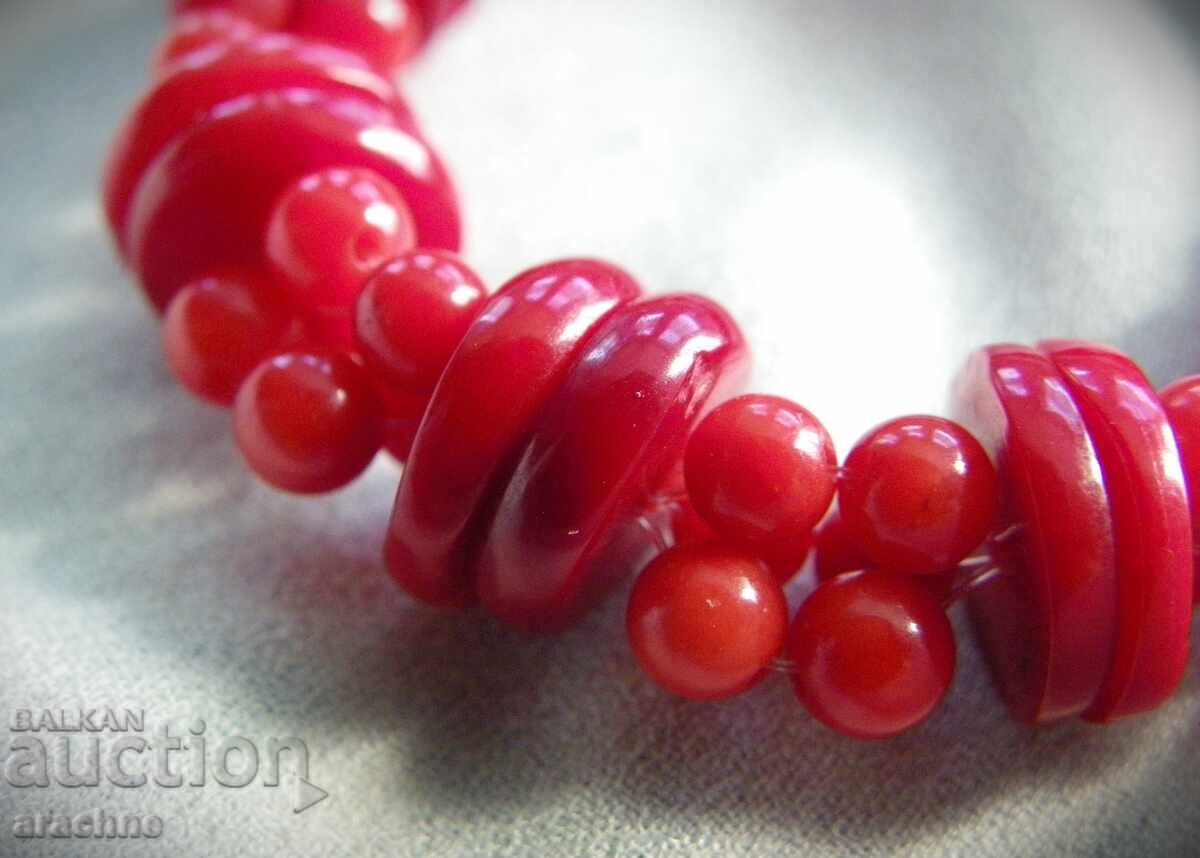 Auction Natural red coral bracelet Auction Natural red coral bracelet