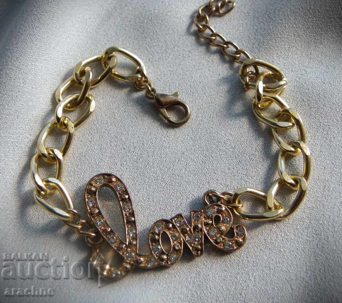 Auction Beautiful gold-plated bracelet Auction Beautiful gold-plated bracelet