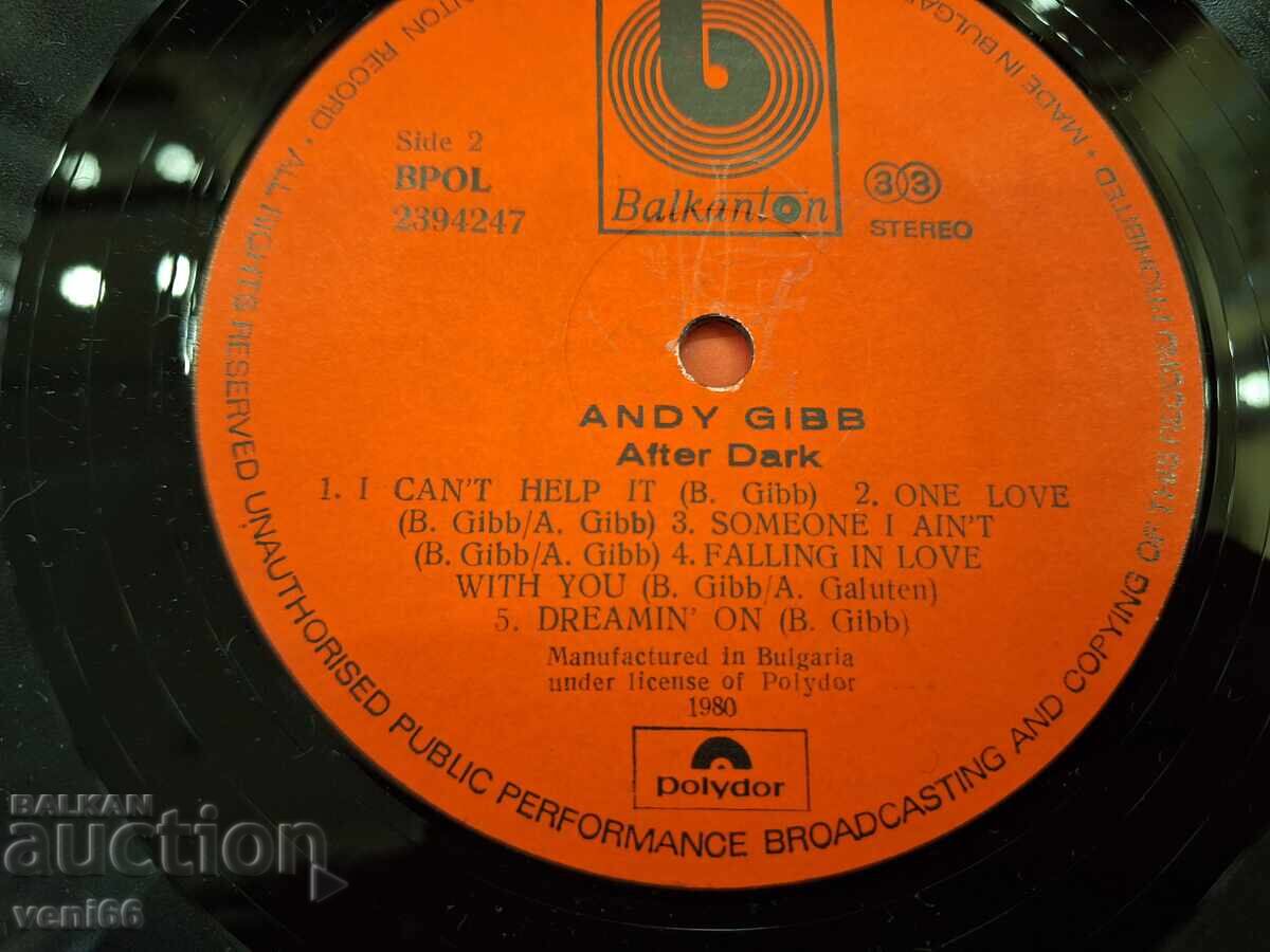 Auction BPOL 2394247 Andy Gibb Auction BPOL 2394247 Andy Gibb