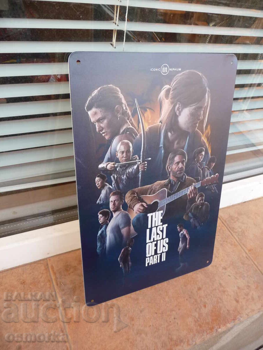 Metal sign movie game The Last Survivors zombie apocalypse with price 18.00 BGN | € 9.20 Metal sign movie game The Last Survivors zombie apocalypse with price 18.00 BGN | € 9.20