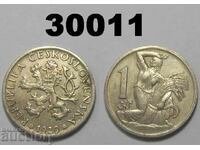 Czechoslovakia 1 kroner 1929