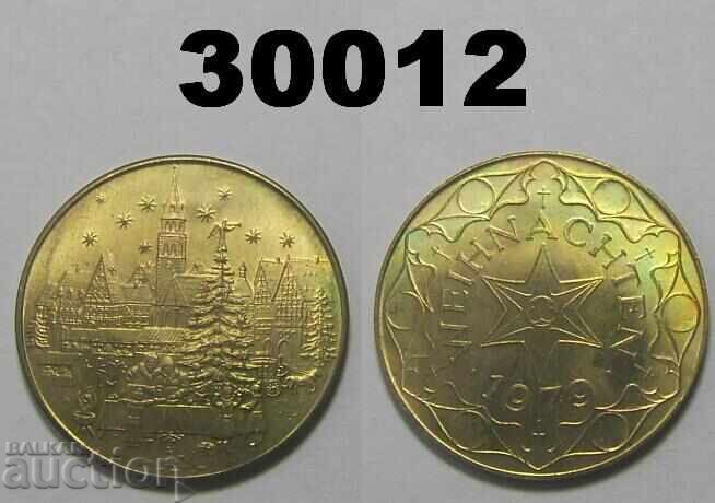 Weihnachten 1979 Jeton de Crăciun Nașterea lui Hristos Weihnachten 1979 Jeton de Crăciun Nașterea lui Hristos