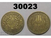 Tunisia 1 franc 1921