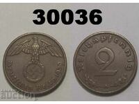 Germania 2 pfennig 1939 A Swastika