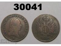 Austria 1 kreuzer 1800 A