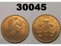 Marea Britanie 2 pence 1988 UNC