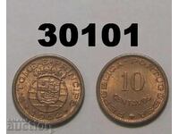 Soa Thome and Principe 10 centavos 1962 UNC