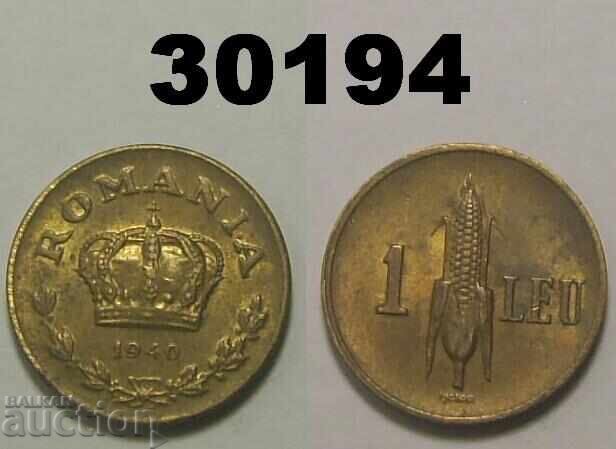 Romania 1 lei 1940 Romania 1 lei 1940