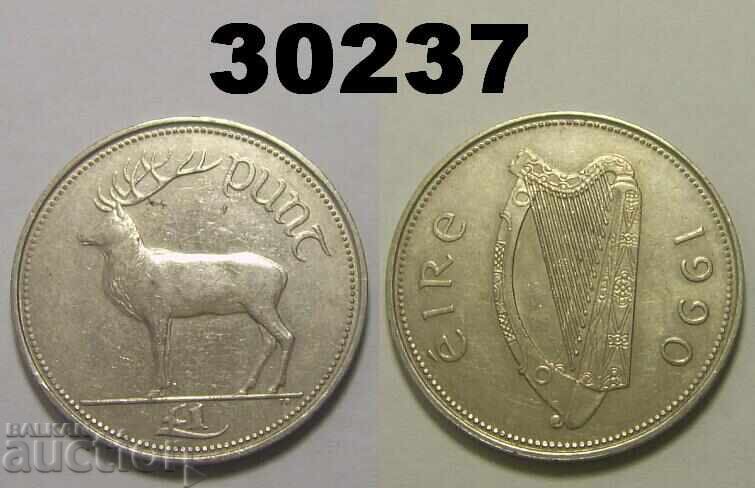 Ireland 1 pound 1990 Ireland 1 pound 1990